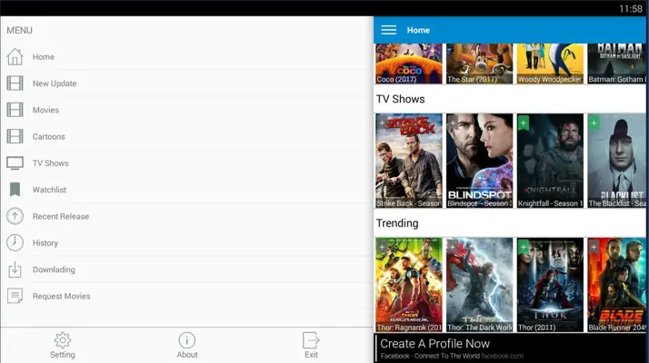 Newest Movies HD android App screenshot 4